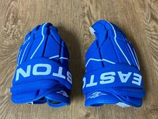 Easton S3 12” 30cm Ice Hockey Player Gloves Blue / White