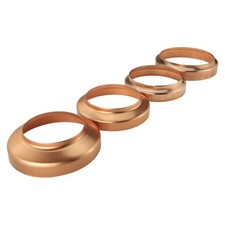 Kupfer Standrohrkappe Abdeckrosette Regenrohr Fallrohr 76 87 100 120 140 mm