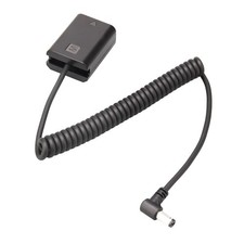 Decoded NP-FW50 Dummy Battery DC Coupler Cable for Sony A7II A7S2 A7M2 A7R2