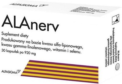 Alfasigma Alanerv 30 Weichkapseln