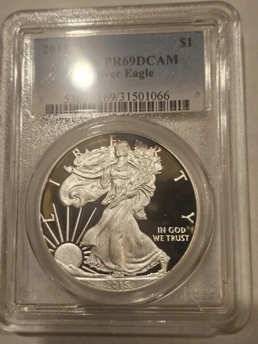 2015-W American Silver Eagle PR69 DCAM PCGS