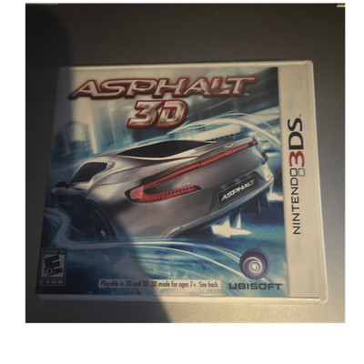 Ubisoft Asphalt 3D Racing (Nintendo 3DS) w/ Case & Manual, E10+, NTSC-U/C