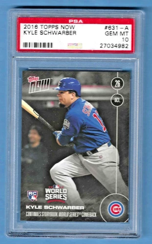Kyle Schwarber 2016 Topps Kyle Schwarber #631 Rookie