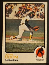 1973 Topps #315 John Odom ATHLETICS 