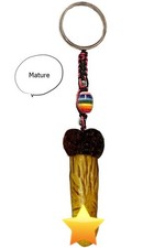 Artistic Handmade Keychain   Unique Funny Resin Figurine Gift for Adults