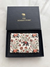 The BombayStore Visitenkartenhalter Elefant Floral Kartenhalter Original Indien