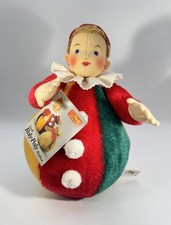 Steiff Roly  Poly Clown Replica 1988 Ltd Ed 3000 Mohair 10" All Tags Germany