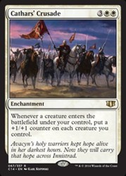 Cathars' Crusade - Commander 2014 Rare #67/337
