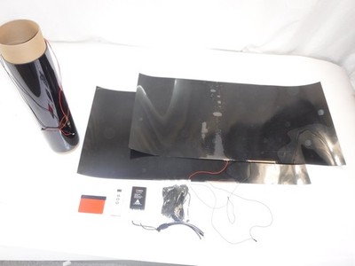 4 PCS Black Separate Control Electric Control  Window Film Tint 19.69'' x 39.37''