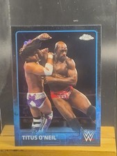 2015 Topps Chrome WWE Titus O'Neil #70  Free Shipping 