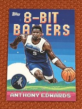 2025-26 Topps - 8-Bit Ballers Anthony Edwards #8B-18 for sale