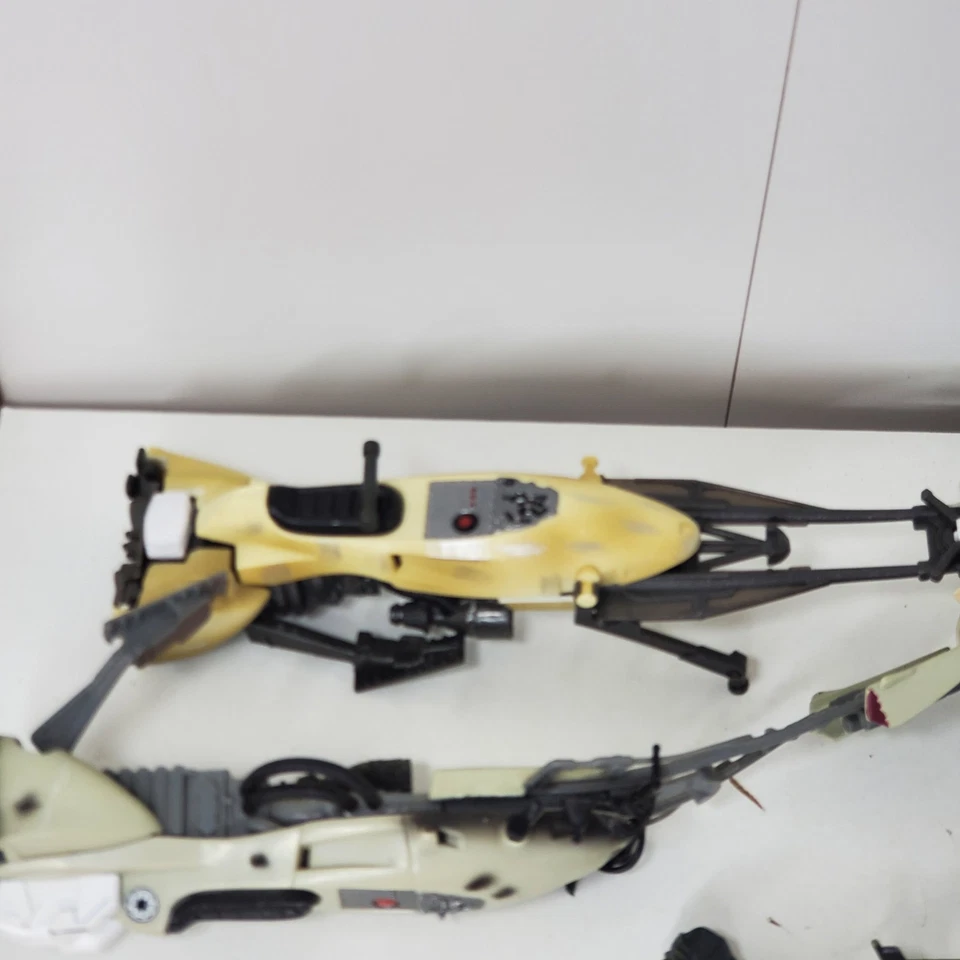 Star Wars POTF Legacy Hoth Scout Speeder Bicicleta Vehículo Lote Piezas Trooper Foto 2 de 4