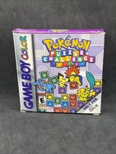 Pokémon Puzzle Challenge (Nintendo Game Boy Color, 2000) Box Only