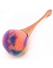 Large Powder Mineral Brush Foundation Makeup 1 Count Pack of 1 , Gold