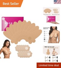 10 Pcs Boob Tape for Breast Lift,BoobTape with 10 Pcs Pastie