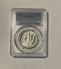 1943 Walking Liberty Half Dollar PCGS Graded MS 63 $115 Coin according to PCGS
