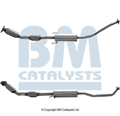 BM Catalysts BM91225H Katalysator Euro 4 Passt Zu: Toyota Corolla 1.4/1.6 10.01--image