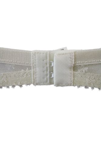 Huit Lingerie Womens Embroidered Under Wire Bra White Size 34 C - Picture 4 of 6