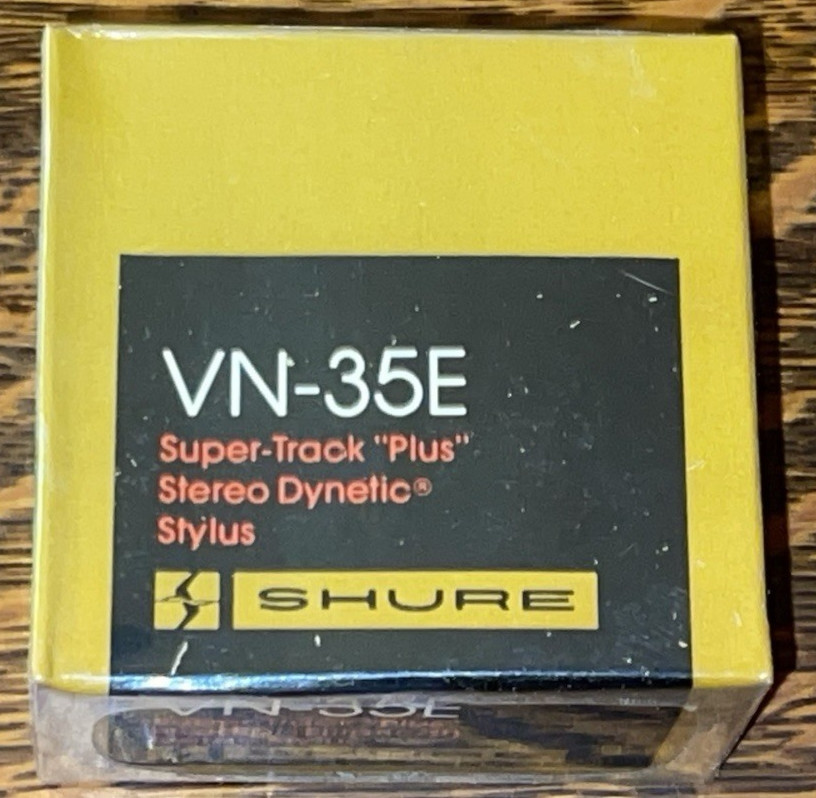 NEW**SURE CARTRIDGE # VN-35E DIAMOND STYLUS~SUPER TRACK "PLUS"STEREO DYNETIC~
