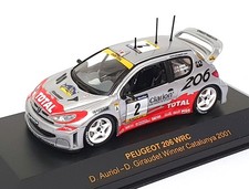 IXO Models Peugeot 206 Wrc Clarion N 2 Winner Rally Catalunya 2001 D.auriol D.giraudet 1:43 RAM008