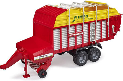 Bruder 02214 - Pottinger Jumbo 6600 Profiline - 1:16 Ladewagen, Traktoranhänger,