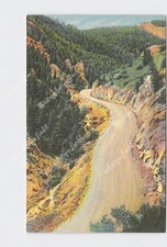 PPC Postcard CO Colorado Mine Hill North Cheyenne Canon Pikes Peak Bruin Inn Sta