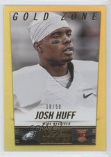 2014 Panini Hot Rookies Rookie Gold Zone 18/50 Josh Huff #389 1b8