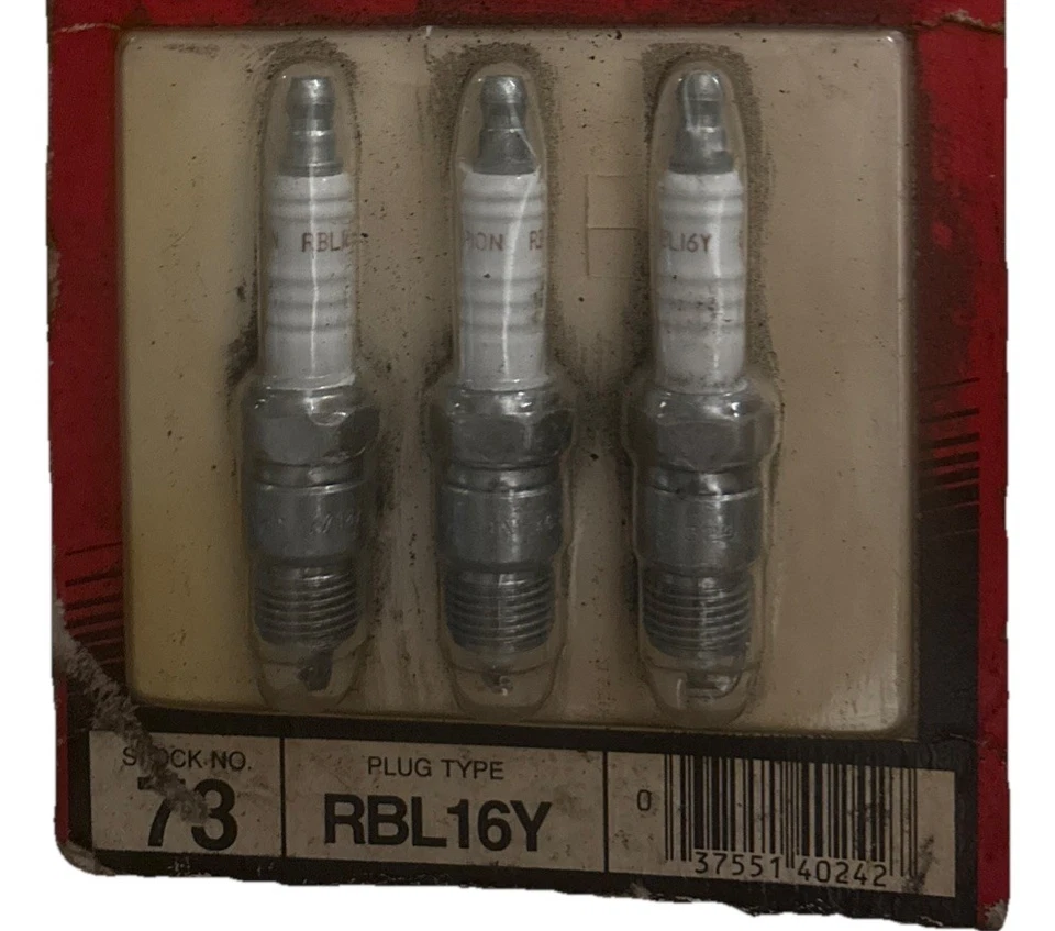 4 - PACK, CHAMPION RBL16Y RBL 16Y Spark Plugs,Stock No. 35,29655,Vintage,NOS - Image 2 of 4