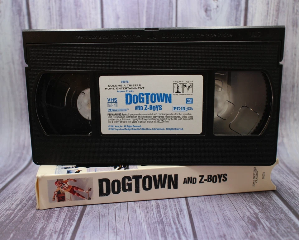 RARE Dogtown and Z-Boys 2002 VHS Tape Skateboarding Documentary GREAT - Image 3 of 3