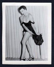 1960 Abito Intimo Lingerie Erotico Nudo Vintage Dessous Pin Up Foto