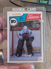 1983-84 OPC O Pee Chee Pelle Lindbergh Rookie #268 Philadelphia Flyers