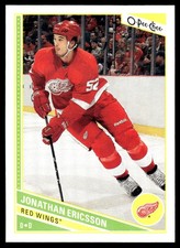 2013-14 O-Pee-Chee #125 Jonathan Ericsson Detroit Red Wings Hockey Card