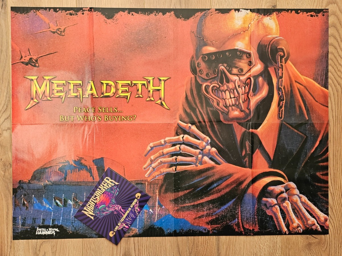 Megadeth Poster 2012 – 29.5x21.5 in – Thrash Metal Band Print Wall