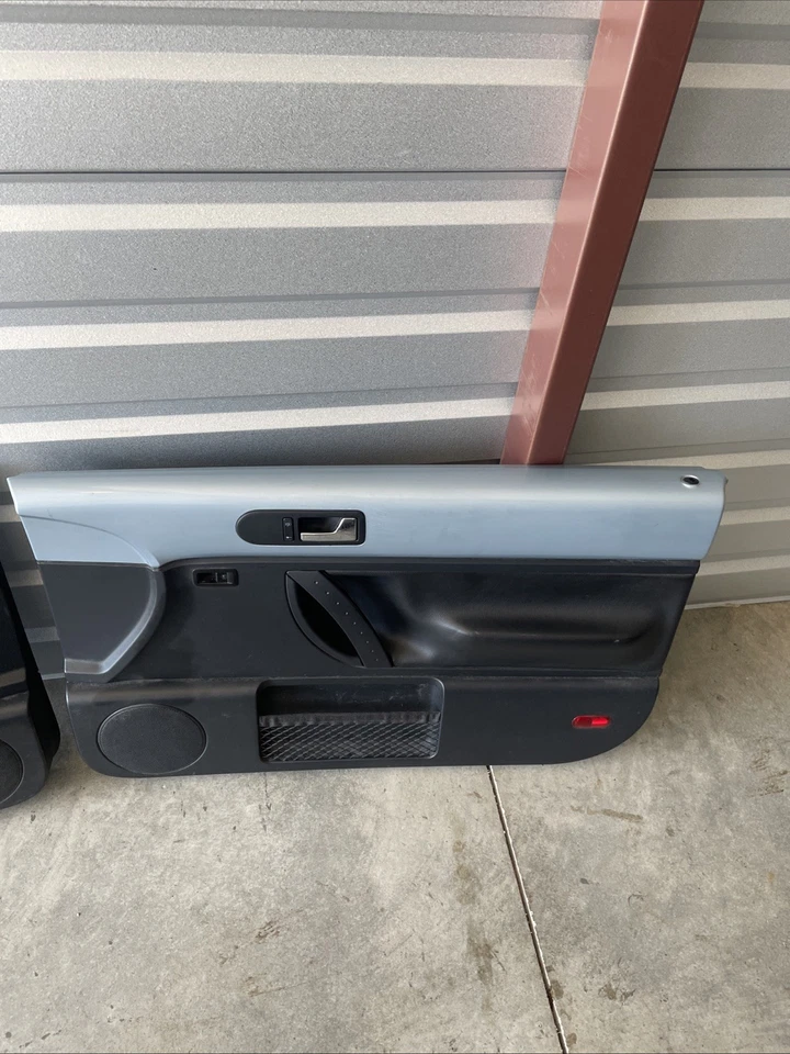 Panel de puerta izquierda derecha Volkswagen Beetle Coupe 2003-2010 techo rígido negro azul Foto 2 de 4