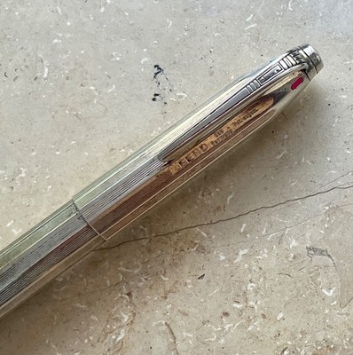 SHOPRETOURE! FEND 4-Farb Kugelschreiber, 900er Silber