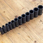 Sunex 3/8" Deep Impact Socket Set SAE CR-MO (INCH SIZES, NOT METRIC)