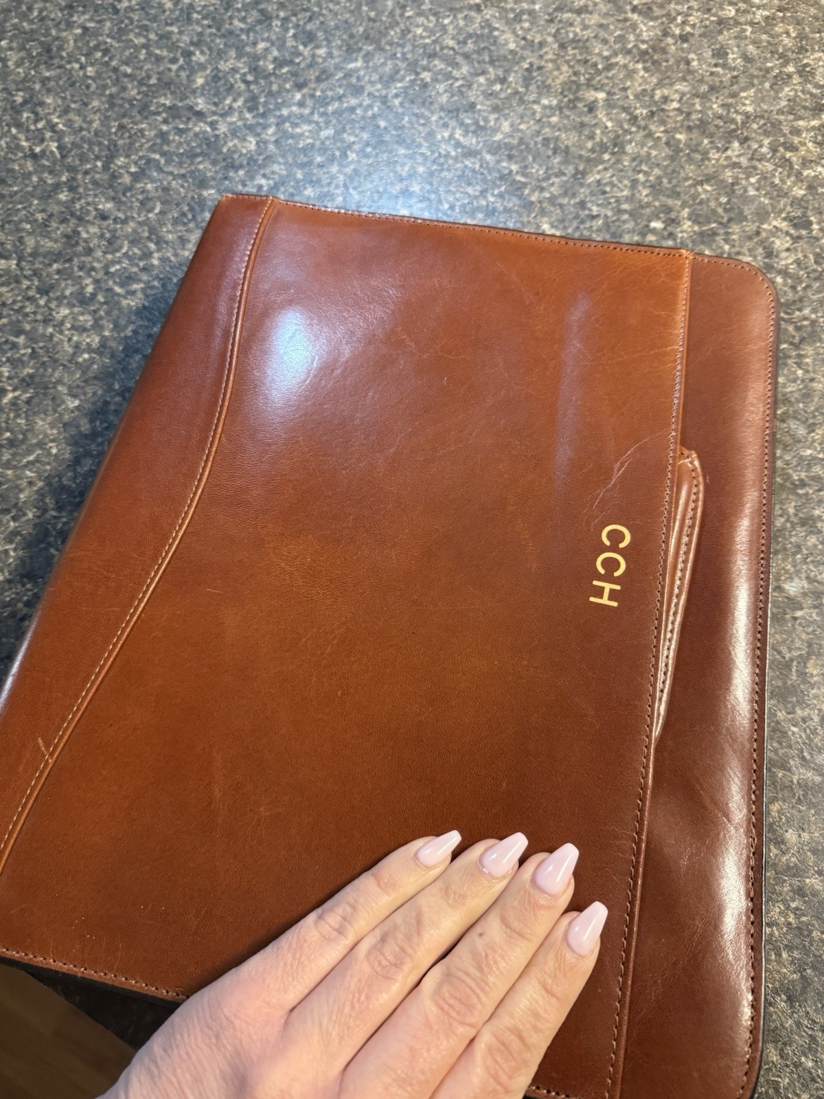 Scully leather handled notebook - Scully Italian … - image 10