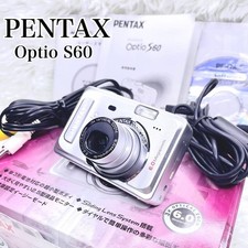 Pentax Optio S60 Compact Digital Camera 6MP 3x Zoom Tested Japan