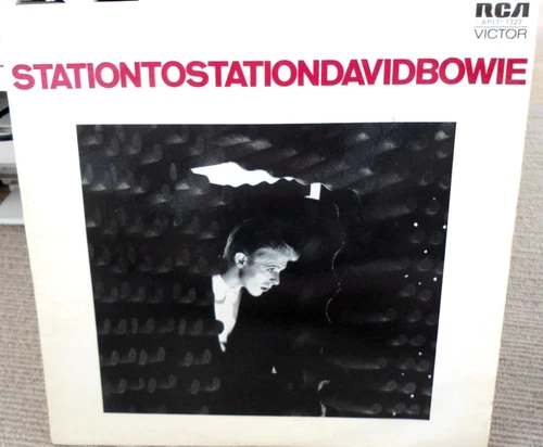 DAVID BOWIE - STATION TO STATION VINYL LP ALBUM 1976 WITH INSERT