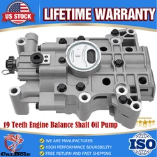 Engine Balance Shaft Oil Pump 19Teeth For Hyundai Kia Sorento 2.4L 23300-2G401