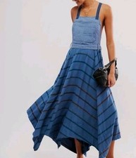 Nwt free people So it goes maxi overalls dress