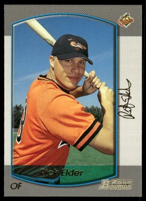 2000 Bowman #254 Rick Elder Gold #/99