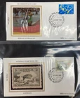 Australia Benham Small Silk FDCs X 37 different