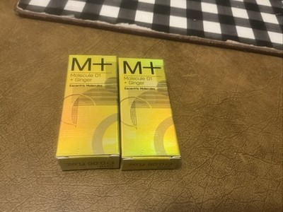 (2) Escentric Molecules Molecule 01 + Ginger EDT Spray Vial 2 ml New in Box