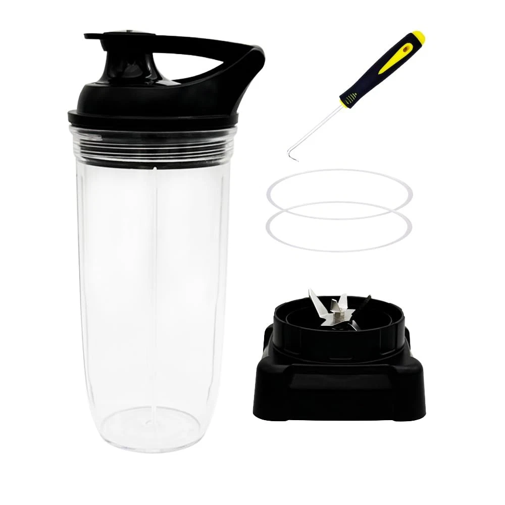 Upgrade Replacement Square Pro Extractor blade with 32oz Cup and To-Go-Lid, C...