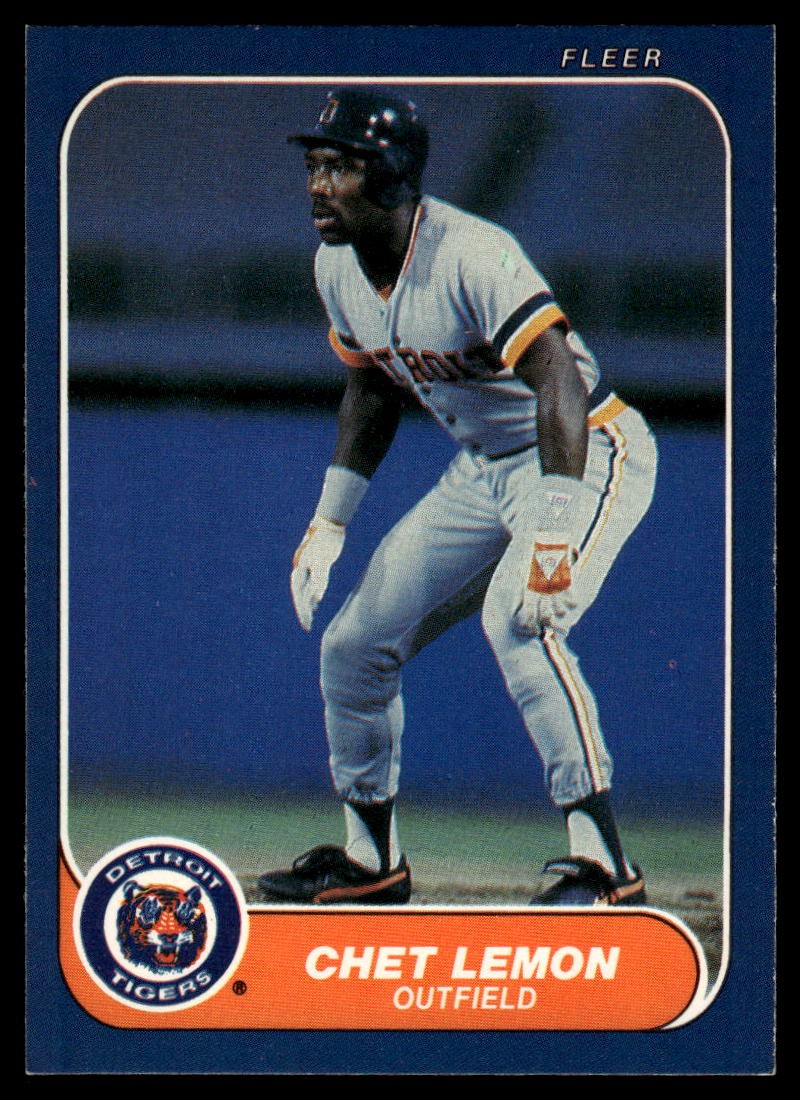 1986 Fleer #230 Chet Lemon