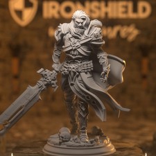 Vampire Knight - Ser Gaston Paladin DnD 3D Re...