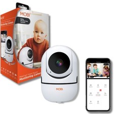 MobiCam HDX Wi-Fi Baby Monitor Camera   Pan Tilt, Night Vision, 2-Way Audio, App