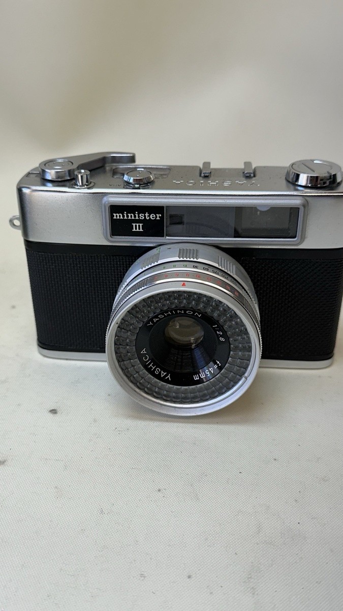 YASHICA MINISTER III 35mm Film Camera Vintage rangefinder with