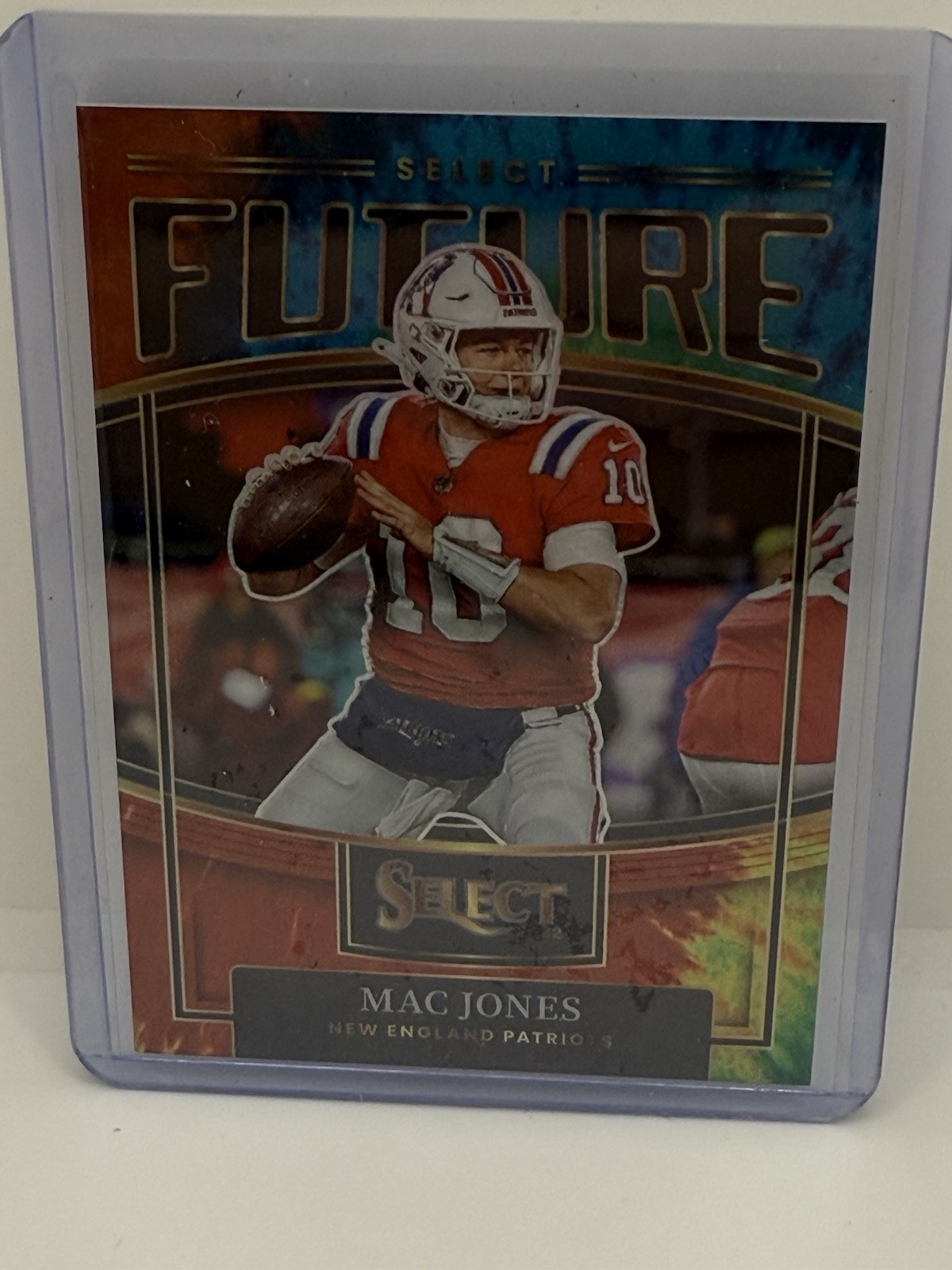 2022 Panini Select - Select Future Mac Jones #SF-17 Tie-Dye Prizm /25